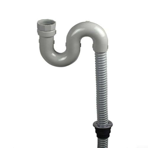 Waschwasserschlauch, verstärktes Design für Waschmaschinen und Küche, integrierte Dichtungen zur Vermeidung von Lecks während des Gebrauchs von UTTASU