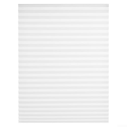 Wasserdichte Plissee-Vorhänge, atmungsaktives Design für den Heimgebrauch mit einfacher Anwendung, Weiß, 60 x 180 cm Wasserdichte Plissee-Vorhänge, atmungsaktives Design für den Heimgebrauch mit einfacher Anwendung, Weiß, 60 x 180 cm von UTTASU