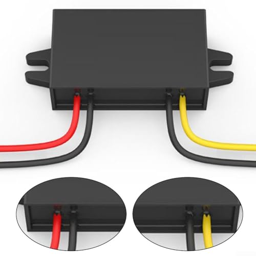 Wasserdichtes Spannungsregler-Modul DC 1540 V bis DC 12 V mit flammhemmendem ABS und mehreren Sicherheitsschutzvorrichtungen für Fahrzeug und Außenbereich (DC 24 V bis 12 V 5 A 60 W) von UTTASU