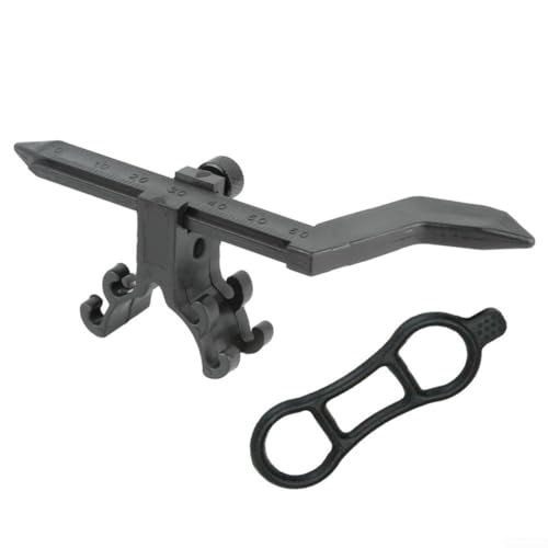 Werkzeug zum Entfernen von Radschnallen, Befestigung am Riemen, geeignet für den professionellen Einsatz (BT110B 黑色) von UTTASU