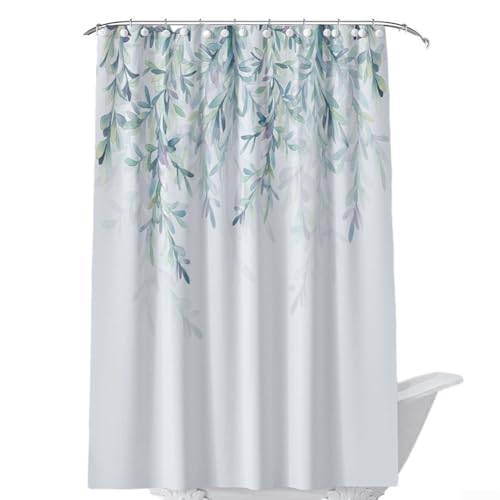Wildblumen-Duschvorhang, bunt, für Badezimmer-Dekor, Mehrzweck-Blumenvorhang-Set (#3) von UTTASU