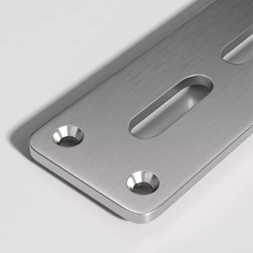 Winkelhalterung 90 Grad für Schrank und Tür, starke Stahlgelenkunterstützung (120 mm) von UTTASU