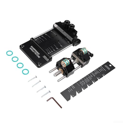 Winkelschärfer-Set für Holzbearbeitung, robustes Aluminium-Legierungs-Design für präzises Schärfen Winkelschärfer-Set für Holzbearbeitung, robustes Aluminium-Legierungs-Design für präzises Schärfen von UTTASU