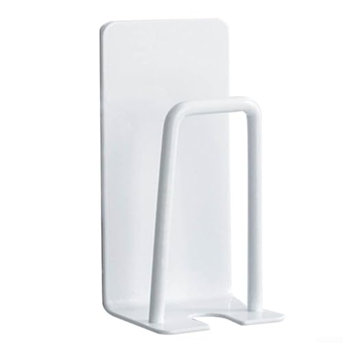 Zahnbürstenhalter aus Edelstahl, praktisches Accessoire für den täglichen Gebrauch (weiß) von UTTASU