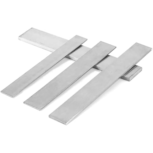 1 Stück 4 mm 304 Edelstahl-Flachstange for Modellbau- und RC-Projekte, rostbeständiges Material – Sondergrößen erhältlich(4x80x100mm) von UTTDP