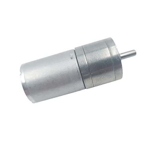 1 Stück Gleichstrommotor mit hohem Drehmoment, 6 V/24 V, mit Planetengetriebe for Robotik und Heimwerkerprojekte(1360rpm 6v) von UTTDP