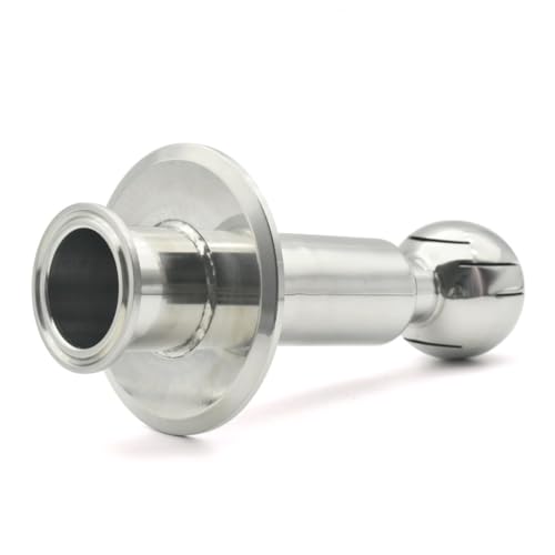 1 Stück SUS316L rotierende CIP-Sprühkugel for Heimwerker – Reinigungskugel mit 360°-Abdeckung, kompatibel mit Clover-Zubehör(50.5mmx64mm) von UTTDP