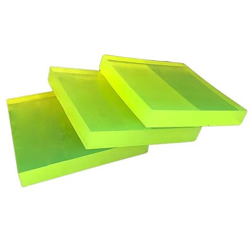 3 Stück Polyurethan-Dämpfungsplatten – 100 x 100 mm und 200 x 200 mm – Antivibrationspads zur Stoßdämpfung und Pufferung(200 * 200 * 5mm) von UTTDP