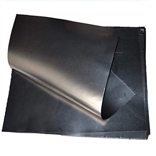 Flexible Graphitplatten aus 99% Kohlenstoff for industrielle Dichtungen und Dichtungsringe – 4er-Pack, leitfähig und hochtemperaturbeständig(100x100x0.8 mm) von UTTDP