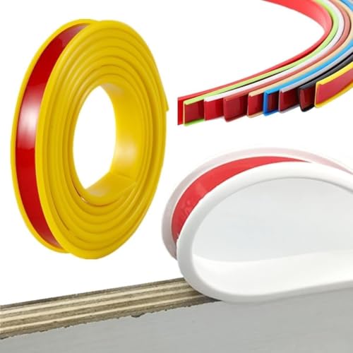 UTTDP 1M Selbstklebende U-förmige Gummikantenleiste – Flexibler TPE-Kantenschutz for die Sicherheit von Möbeln(Yellow,25mm) von UTTDP