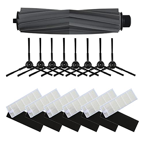 UTVTNPUKM 21 teile/satz Rollenseite Schwammbürste Filter Kit Fit for Osoji 950 Roboter Staubsauger Ersatzteile(B) von UTVTNPUKM