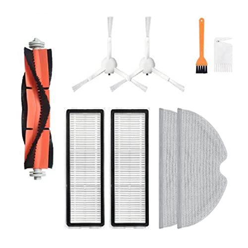 UTVTNPUKM Filter Seitenbürste Hauptbürste Mop Box Fit for Xiaomi Fit for 1s Fit for Mi. Robotervakuum 2 passt for Roborock S50 S51 S5. Staubsauger-Teile-Zubehör(12pcs) von UTVTNPUKM