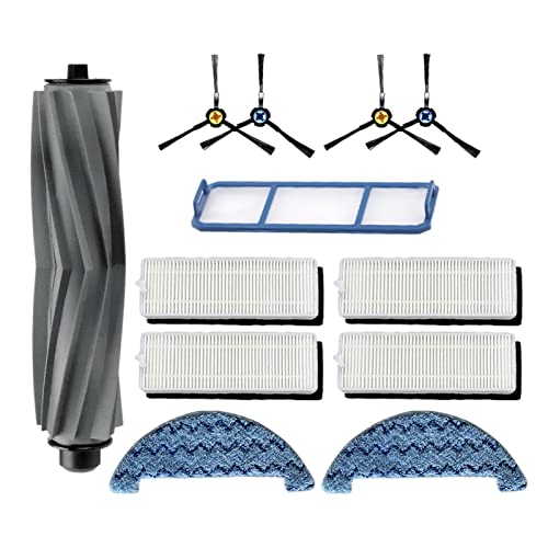 UTVTNPUKM Filter Seitenbürste Primärstaubfilter Mopp Tuch Fit for Chuwi Ilife A7 A9S Staubsaugerzubehör von UTVTNPUKM