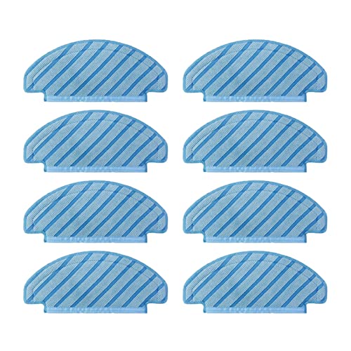 UTVTNPUKM Roboter-Staubsauger-Mop-Pad-Mopp-Tuch-Ersatzteile fit for Ecovacs deebot ozmo t8 Max T8 AIVI T9 max(8pcs) von UTVTNPUKM