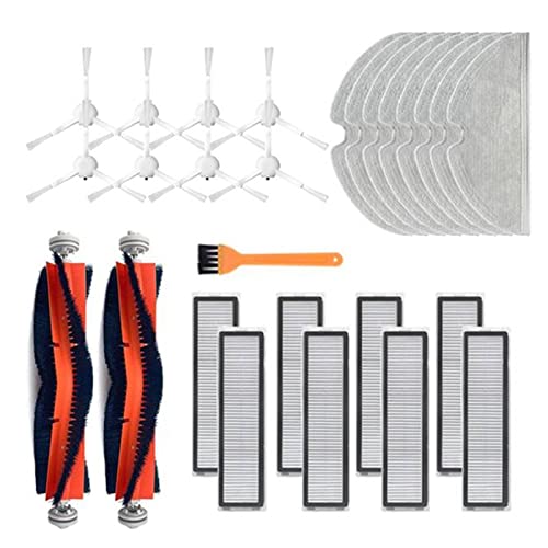 UTVTNPUKM Staubsauger Ersatzzubehör Hauptbürste Seitenbürste Hepa Filter Mopp Tuch Ersatzteile Fit for Dreame Fit for D9 Fit for Roboter von UTVTNPUKM