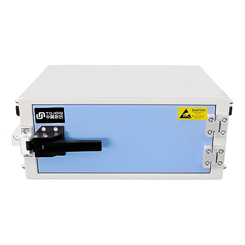 TOJOIN Kleine manuelle 5G RF Shield Box/RF Shield Chamber/RF Enclosures/RF Shielding Box 0.8-6GHZ, mit 1 EMI Filter, RF Abschirmkammer, für OEM/WiFi/Bluetooth/Mobile R & D und Produktionstests von UU TOJOIN