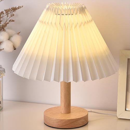 UUE Tischleuchte, Nachttischlampen Dimmbar, LED Tischlampe mit 3 Lichtmodi Schreibtischlampe, Nachttischlampe mit Fernbedienung & Timer, Dekotischlampe, Bedside Table Lamp, Schlafzimmerlampe von UUE