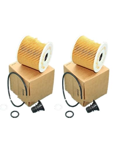 UUIUYGH Ölfilter - PKW Für i30 Für i40 Für KONA Für Tucson Für KIA CEED Optima GEHEN Für SPORTAGE STONIC XCEED 1,6 Motoröl Filter Auto-Ölfilter(2 pcs) von UUIUYGH