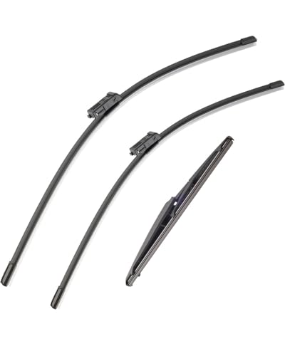 UUIUYGH Wischerblätter Wischer Vorne Hinten Wischer Set Für MG Für ZS EV ZX ZST VS 2017 2018 2019 2020 2021 2022-2024 Windschutzscheibe Auto Regen Pinsel 24 "+ 14" + 10" Scheibenwischer von UUIUYGH