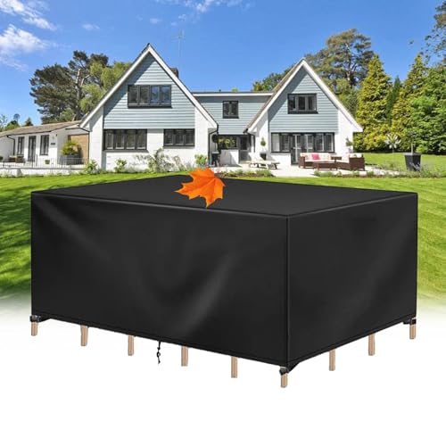 UUPAUO Gartentisch Schutzhülle Wasserdicht, 210x120x60cm Gartenmöbel Abdeckung Schutzhülle Anti-UV Abdeckplane für Gartentische Terrassenmöbel Regenschutz und Staubfest 420D -Oxford Gewebe UUPAUO Gartentisch Schutzhülle Wasserdicht, 210x120x60cm Gartenmöbel Abdeckung Schutzhülle Anti-UV Abdeckplane für Gartentische Terrassenmöbel Regenschutz und Staubfest 420D -Oxford Gewebe von UUPAUO