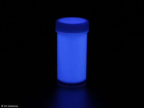 Tagesleuchtfarbe Kunstharz 50ml - blau (7,90€/100ml) von UV-Elements