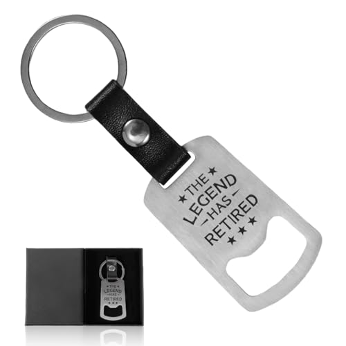 Ruhestand Flaschenöffner - Lustige Legend Rente Geschenk Renteneintritt zum Geschenk für Mann Eine Legende Geht in rente Abschiedsgeschenk Kollegen Rentner Geschenk für Papa Opa von UV STYLISH