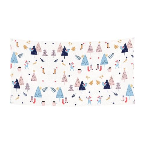 Bäume und Socken drucken Halloween hängende Banner Dekorationen, Partyzubehör für Familientreffen, passend für Boote, Gärten Bäume und Socken drucken Halloween hängende Banner Dekorationen, Partyzubehör für Familientreffen, passend für Boote, Gärten von UVBDF