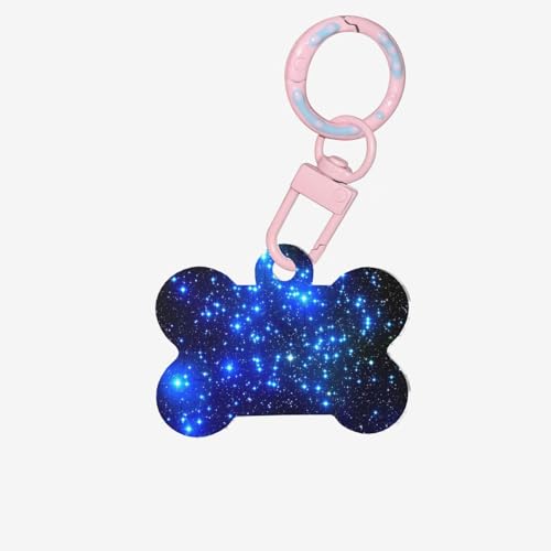 Galaxy Stars Printing Fashion Dog Tags Acrylic Keychain Dog Bone Shape Double Sided Pattern Tags for Dogs and Cats Galaxy Stars Printing Fashion Dog Tags Acrylic Keychain Dog Bone Shape Double Sided Pattern Tags for Dogs and Cats von UVBDF