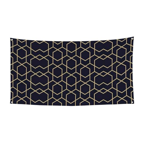 Geometrische Linien drucken Halloween hängende Banner Dekorationen, Partyzubehör für Familientreffen, passend für Boote, Gärten Geometrische Linien drucken Halloween hängende Banner Dekorationen, Partyzubehör für Familientreffen, passend für Boote, Gärten von UVBDF