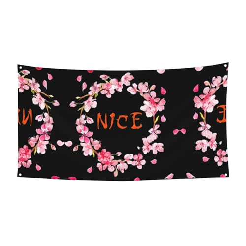 Girlanden Schöne Blumen Druck Halloween Hängende Banner Dekorationen Partyzubehör für Familientreffen Passend für Boote Gärten Girlanden Schöne Blumen Druck Halloween Hängende Banner Dekorationen Partyzubehör für Familientreffen Passend für Boote Gärten von UVBDF