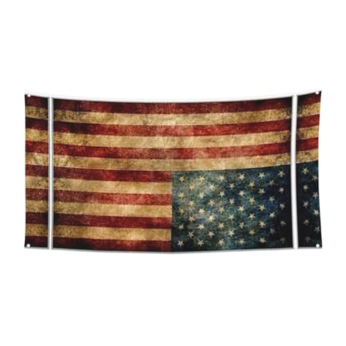 Halloween-Banner mit alter Flagge, Partyzubehör für Familientreffen, passend für Boote, Gärten von UVBDF