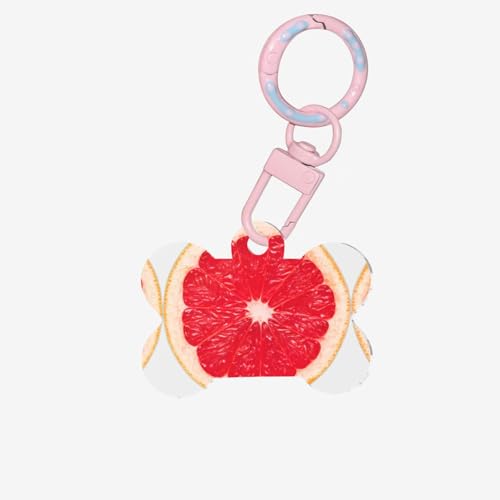Hundemarke, Motiv: rosafarbene Reife Grapefruitscheiben, modische Hundemarken, Acryl, Hundeknochenform, doppelseitiges Muster, Tags für Hunde und Katzen Hundemarke, Motiv: rosafarbene Reife Grapefruitscheiben, modische Hundemarken, Acryl, Hundeknochenform, doppelseitiges Muster, Tags für Hunde und Katzen von UVBDF
