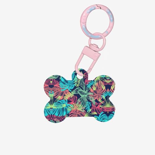 Illustration Digital Art Leaf Printing Fashion Dog Tags Acrylic Keychain Dog Bone Shape Double Sided Pattern Tags for Dogs and Cats Illustration Digital Art Leaf Printing Fashion Dog Tags Acrylic Keychain Dog Bone Shape Double Sided Pattern Tags for Dogs and Cats von UVBDF