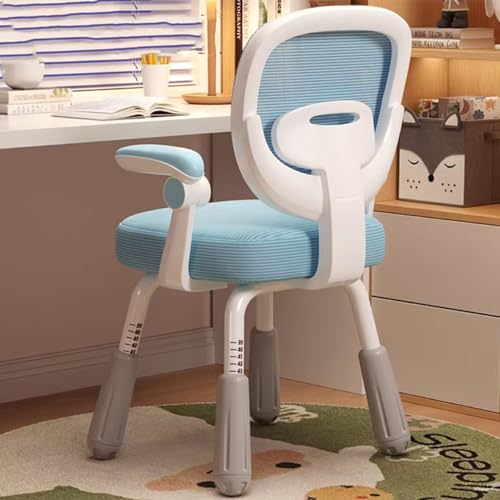 UVCMDUI Schreibtischstuhl Kinder, Kinder Schreibtischstuhl, Schreibtischstuhl Kinder Ab 6 Jahren, Kinderschreibtischstuhl BüRostuhl Kinder, HöHe Einstellbar Mit Ihnen Handlauf,Blau,with armrests UVCMDUI Schreibtischstuhl Kinder, Kinder Schreibtischstuhl, Schreibtischstuhl Kinder Ab 6 Jahren, Kinderschreibtischstuhl BüRostuhl Kinder, HöHe Einstellbar Mit Ihnen Handlauf,Blau,with armrests von UVCMDUI