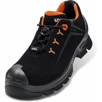 Uvex - 6528344 2 macsole® Halbschuhe S3 65283 schwarz, orange Weite 12 Größe 44 von Uvex