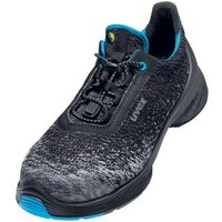 uvex 1 G2 Halbschuhe S1P schwarz, blau Weite 10 Gr. 43 - Schwarz von Uvex