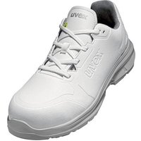 1 sport white Halbschuhe S3 weiß Weite 10 Gr. 40 - Weiß - Uvex von Uvex