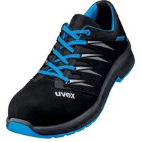 6937841 2 trend Halbschuhe S1 69378 blau, schwarz Weite 11 Größe 41 - Uvex von Uvex