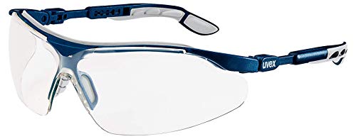 uvex-ivo Schutzbrille - Supravision Excellence - Transparent/Blau-Grau von Uvex