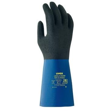 UVEX Rubiflex S XG 35 B Unisex Handschuhe 7,Grau/Schwarz/Weiß von UVEX