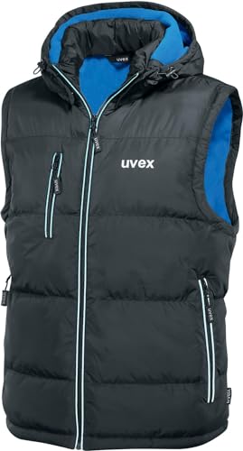 UVEX Thermo-Steppweste 9892/schwarz-blau XXL 9892 von UVEX