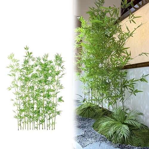 120cm Künstliches Bambusdekor, Wasserdichte Kunstpflanzen for Die Privatsphäre, for Haus, Wohnung Oder Büro(30 pack) von UVPSJDE