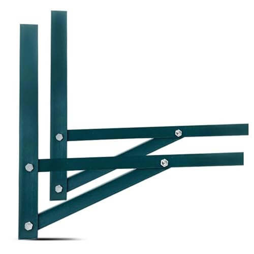 Grüner Sprühlack-Klimaanlagenhalter, Robuste Dreiecksstruktur, Mehrere BTU-Bereiche, Einfache Installation(25000-28000 BTU) von UVPSJDE