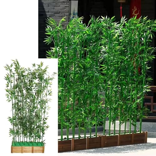 Künstliche Bambuspflanzen, 1/1,2/1,5/1,8/2 M Hoher Künstlicher Bambusbaum, Wasserdicht, For Haus, Wohnung Oder Büro(1.2m/47.2in) von UVPSJDE