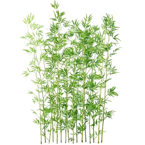 Künstlicher Bambusbaum, Gefälschte Bambuspflanze, Wasserdichte Sichtschutzpflanzen, Für Innen- Und Außengärten, Zäune, Innenhöfe Und Hotels(10 pack,120cm/47.2in) von UVPSJDE
