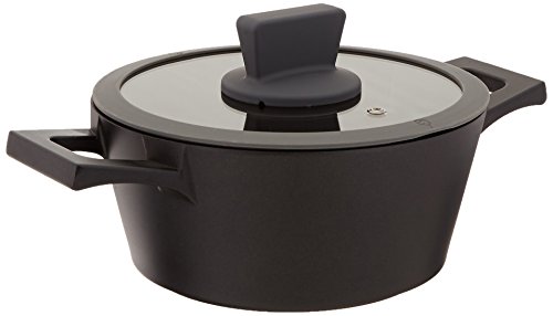 Uniware Top Qualität Best Germany 3 Schicht- und Guss Aluminium, Kochtopf, mit Glasdeckel, Erfüllt FDA Standard, soft touch Knauf, Induktion kompatibel Unterseite,, Antihaft, schwarz, 20 cm Uniware Top Qualität Best Germany 3 Schicht- und Guss Aluminium, Kochtopf, mit Glasdeckel, Erfüllt FDA Standard, soft touch Knauf, Induktion kompatibel Unterseite,, Antihaft, schwarz, 20 cm von UW UNIWARE THE NAME YOU TRUST