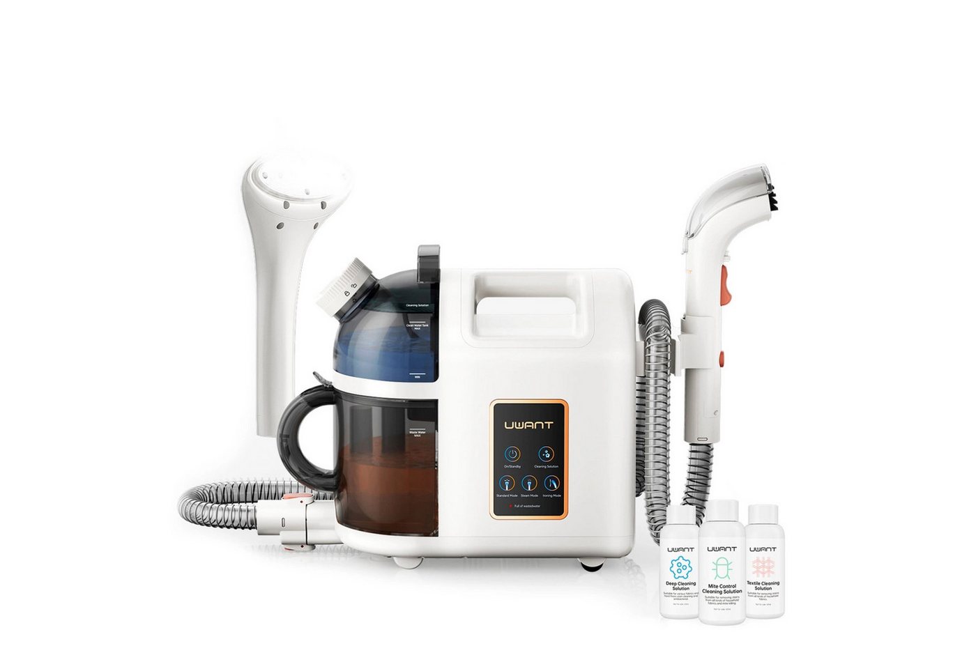 UWANT Wasch-Sauger B200 12000Pa 1900W mit Deep Cleaning Dampfreinigungsfunktion + Bürste UWANT Wasch-Sauger B200 12000Pa 1900W mit Deep Cleaning Dampfreinigungsfunktion + Bürste von UWANT