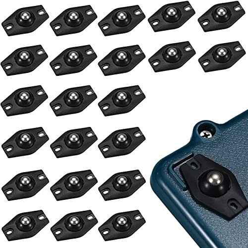Rollerballräder 22pcs Selbstkleber Rizinusräder Mini Rollstock auf Transportkugel Roller für kleine Möbel dose boxen Rollerballräder 22pcs Selbstkleber Rizinusräder Mini Rollstock auf Transportkugel Roller für kleine Möbel dose boxen von UWEOTYYY