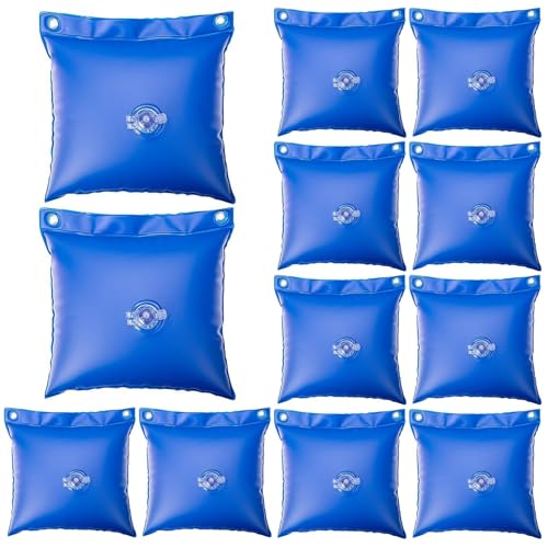 UWEOTYYY Pool -Wasserbeutel 12pcs 11x12in Hochleistungsbeckenabdeckung Gewichte PVC Hanging Plane Gewichte UWEOTYYY Pool -Wasserbeutel 12pcs 11x12in Hochleistungsbeckenabdeckung Gewichte PVC Hanging Plane Gewichte von UWEOTYYY