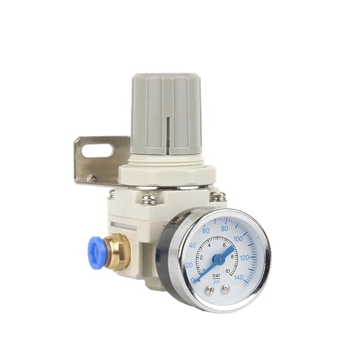 AR2000-02 Luftdruckregler Ventil Behandlungseinheit Luftkompressor Druckreduzierung(10MM) von UWEQOICZ